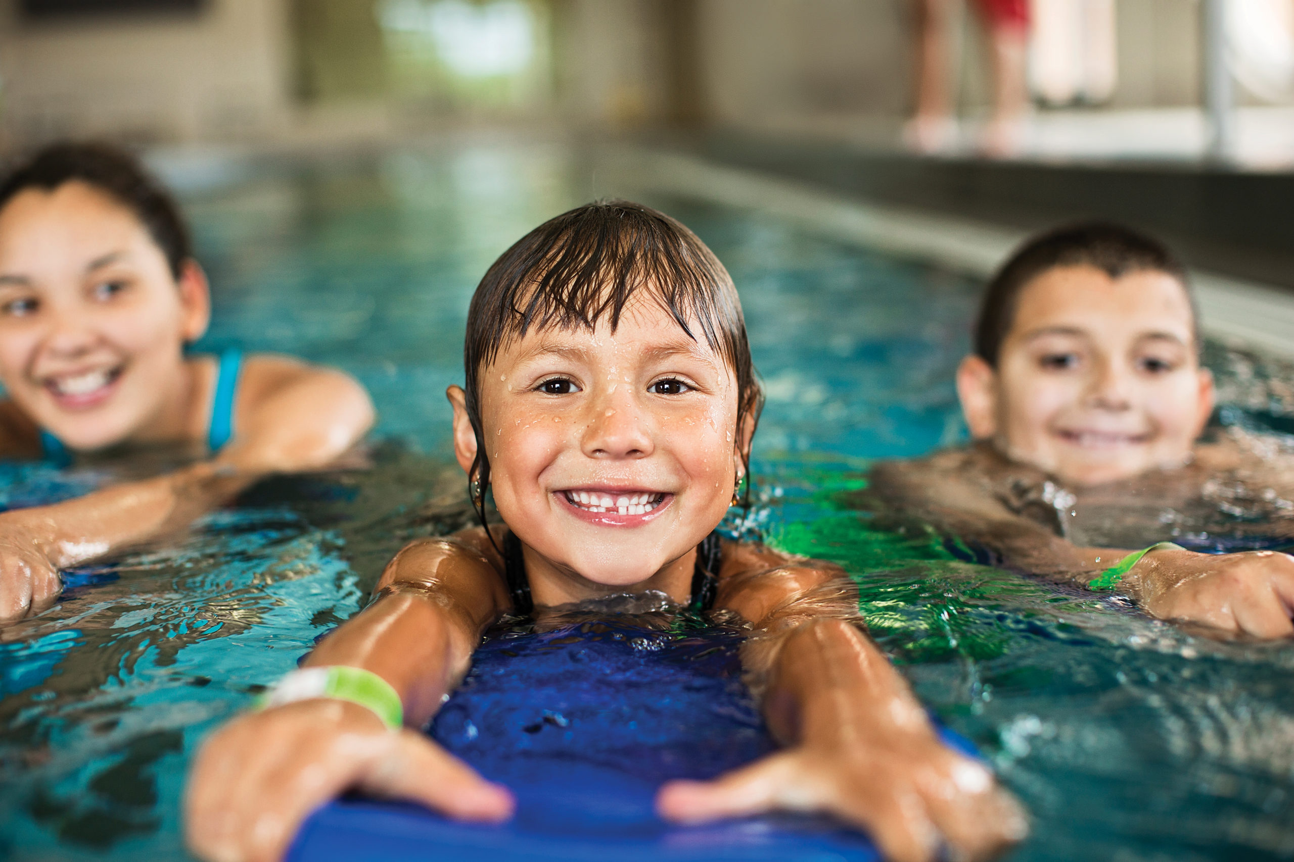 Youth in YMCA Swim Lessons