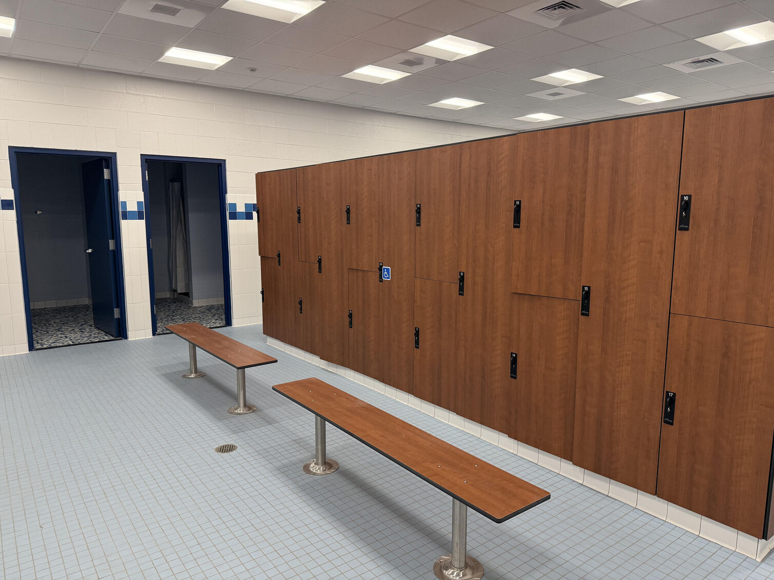 Family-Friendly Locker Room 1